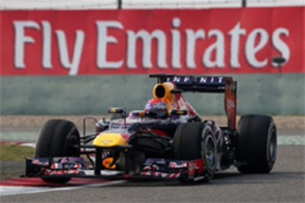 レッドブル:ベッテル、表彰台まで0.2秒の4位 (F1中国GP)