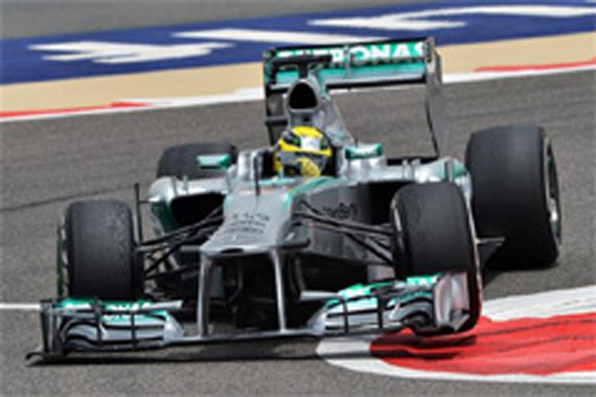 F1バーレーンGP 予選:ニコ・ロズベルグがポールポジション
