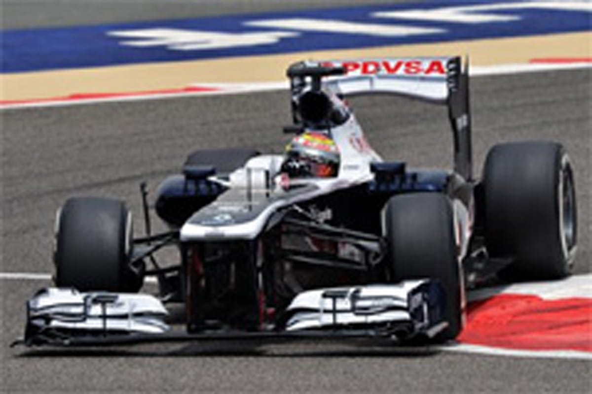 ウィリアムズ:マルドナドがQ1敗退 (F1バーレーンGP 予選)