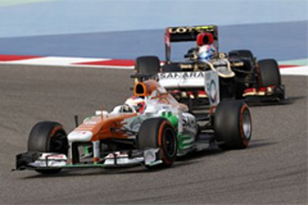 フォース・インディア:ディ・レスタ、表彰台にあと一歩 (F1バーレーンGP)