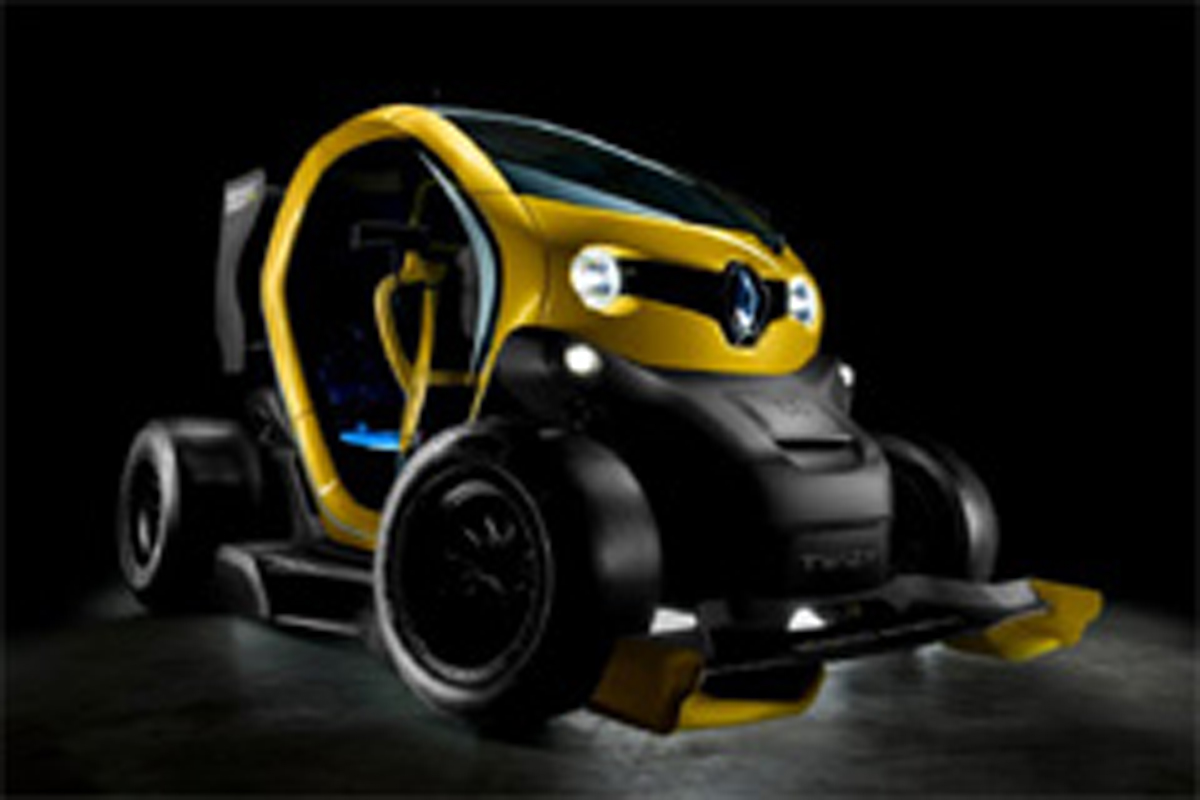 ルノー、コンセプトカー「トゥイージー ルノー・スポールF1」を発表