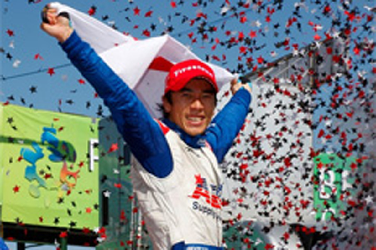 佐藤琢磨、インディ初優勝 凱旋トークショーを開催