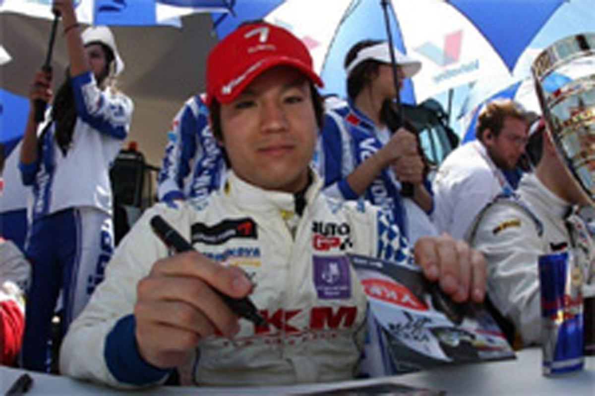 佐藤公哉 「最低限でもいまの勢いを維持したい」 （AUTO GP）