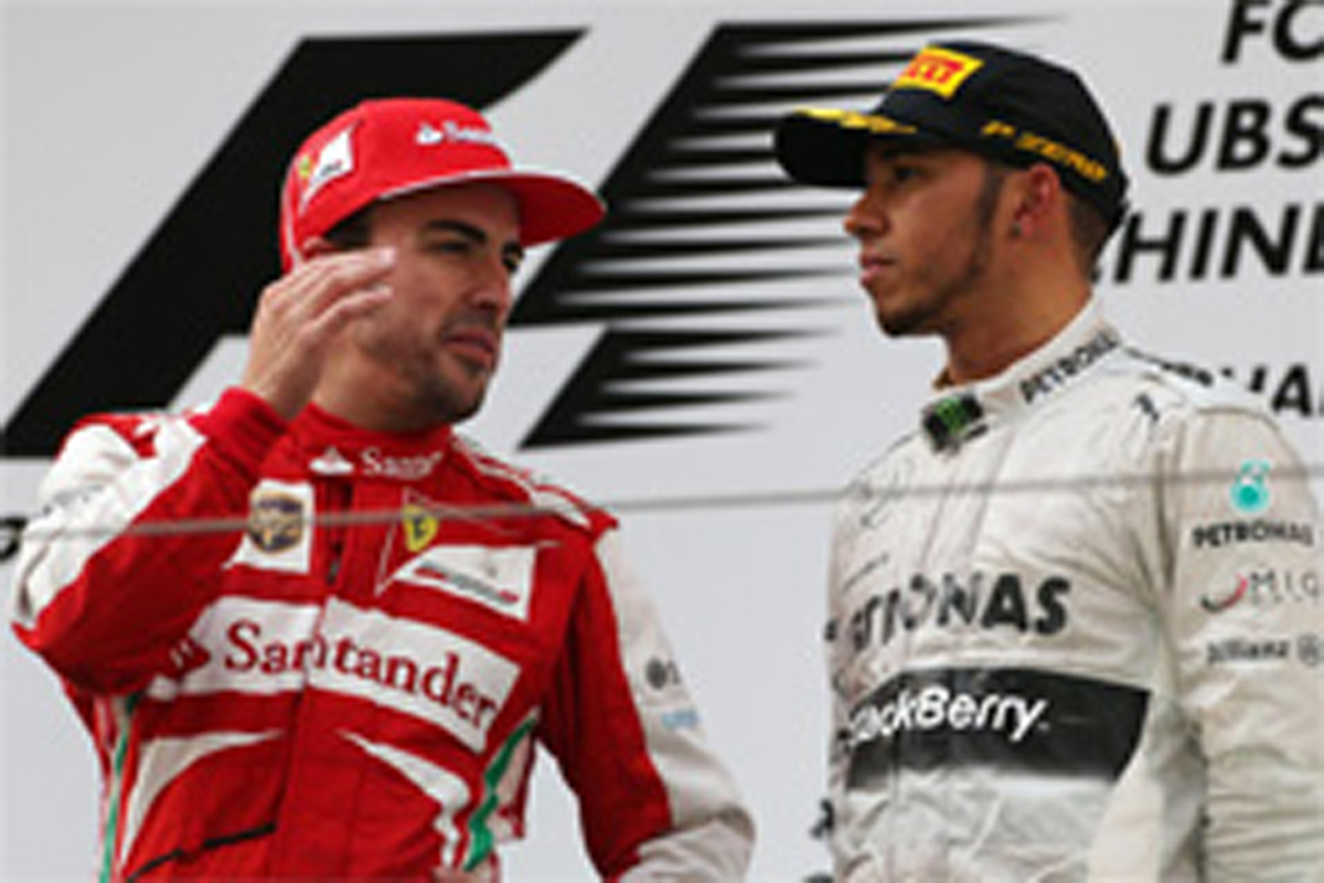 2013年のF1最高年俸はルイス・ハミルトンとフェルナンド・アロンソ