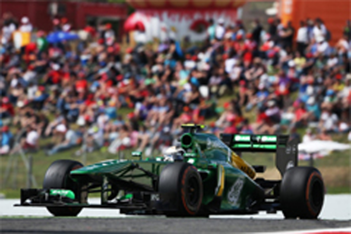 ケータハム:ヴァン・デル・ガルが19番手 (F1スペインGP 予選)