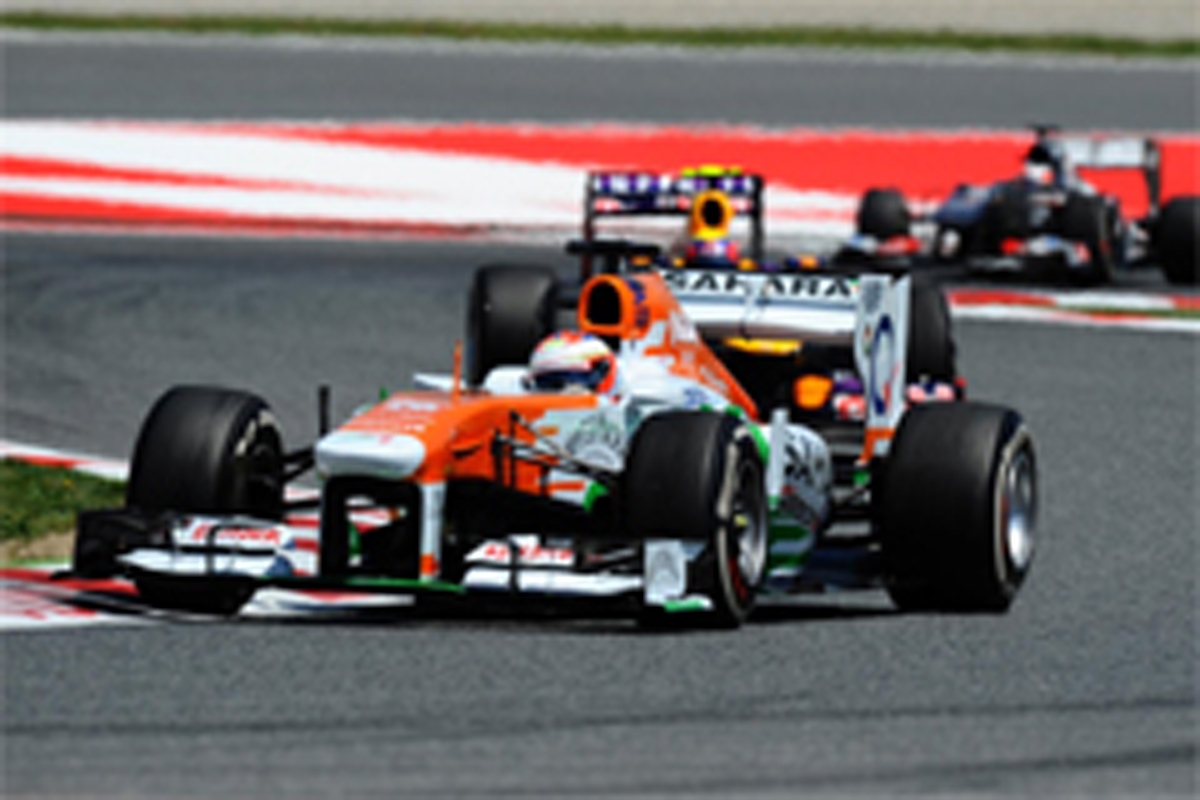 フォース・インディア：ディ・レスタが7位入賞 （F1スペインGP）