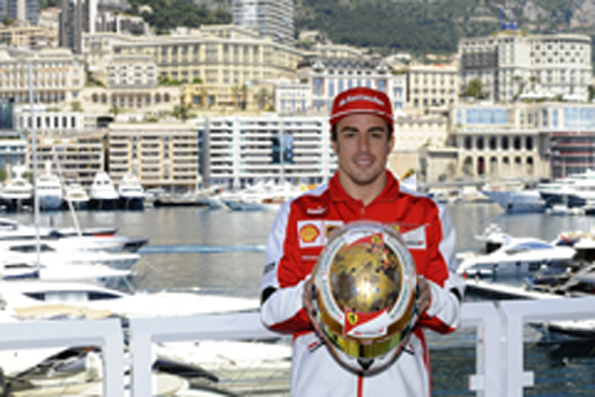 フェルナンド・アロンソ F1モナコGP 特別ヘルメット