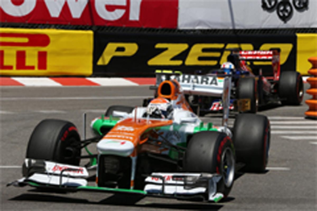 フォース・インディア：スーティル5位でダブル入賞 （F1モナコGP）