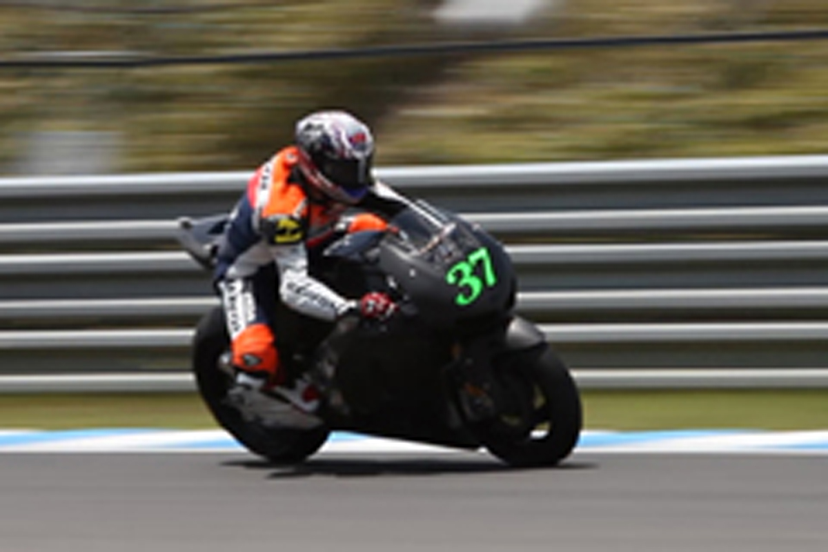 ホンダ、MotoGP市販レーサーのサーキットテストを開始