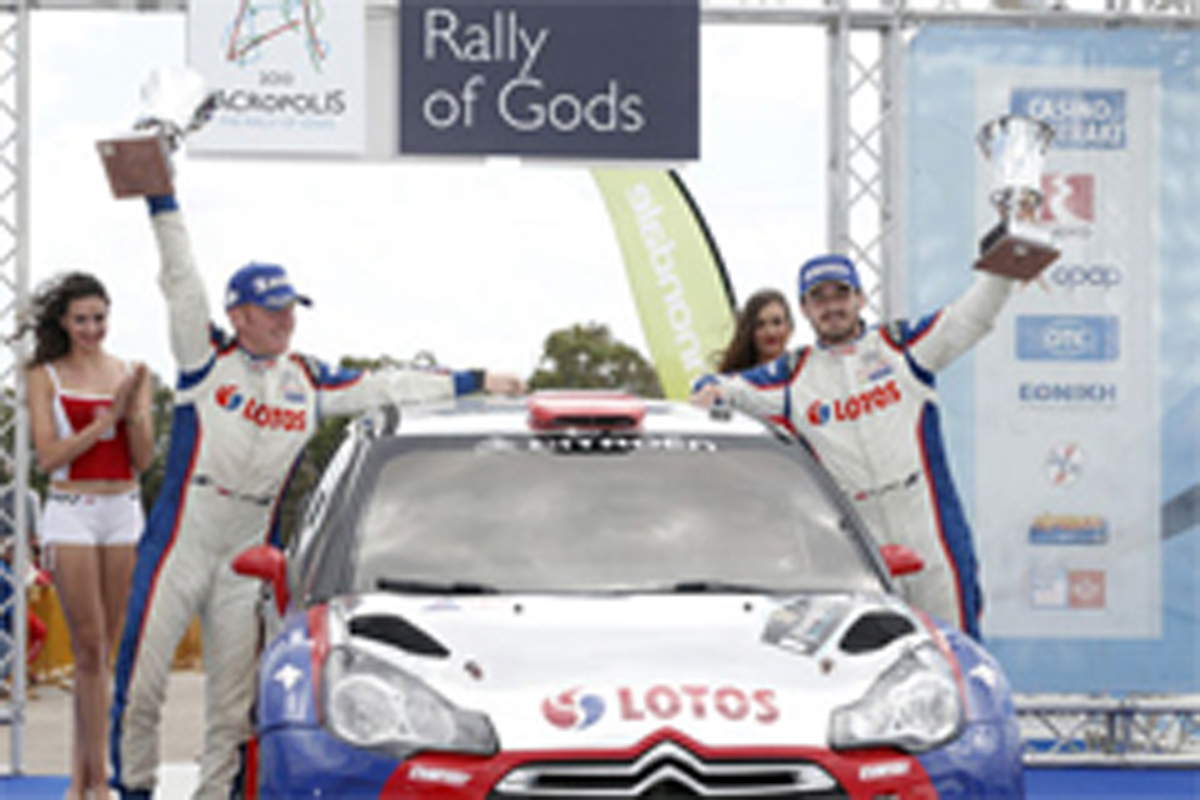 ロバート・クビサ、WRC2で初優勝