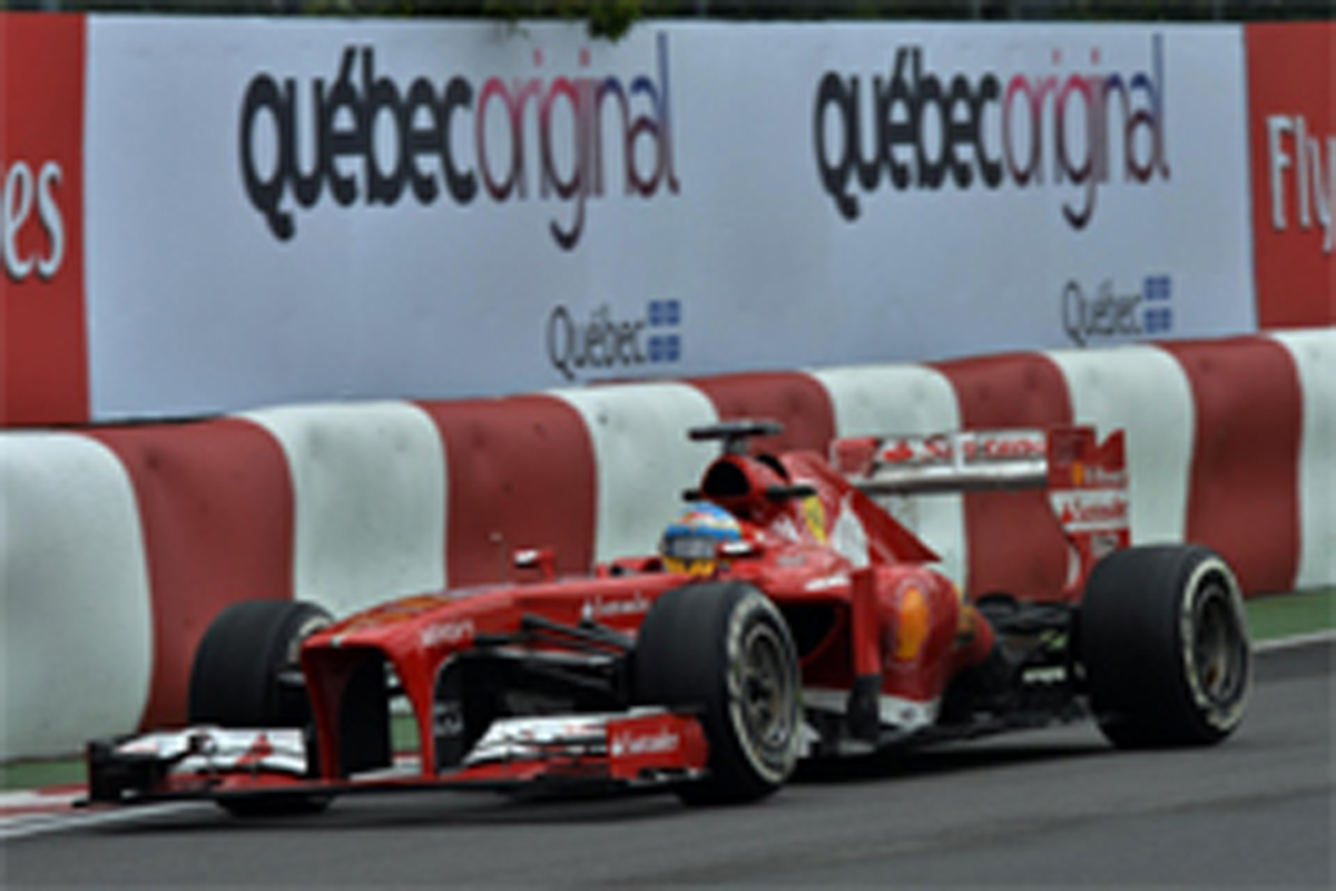 F1カナダGP フリー走行2回目：フェルナンド・アロンソがトップタイム