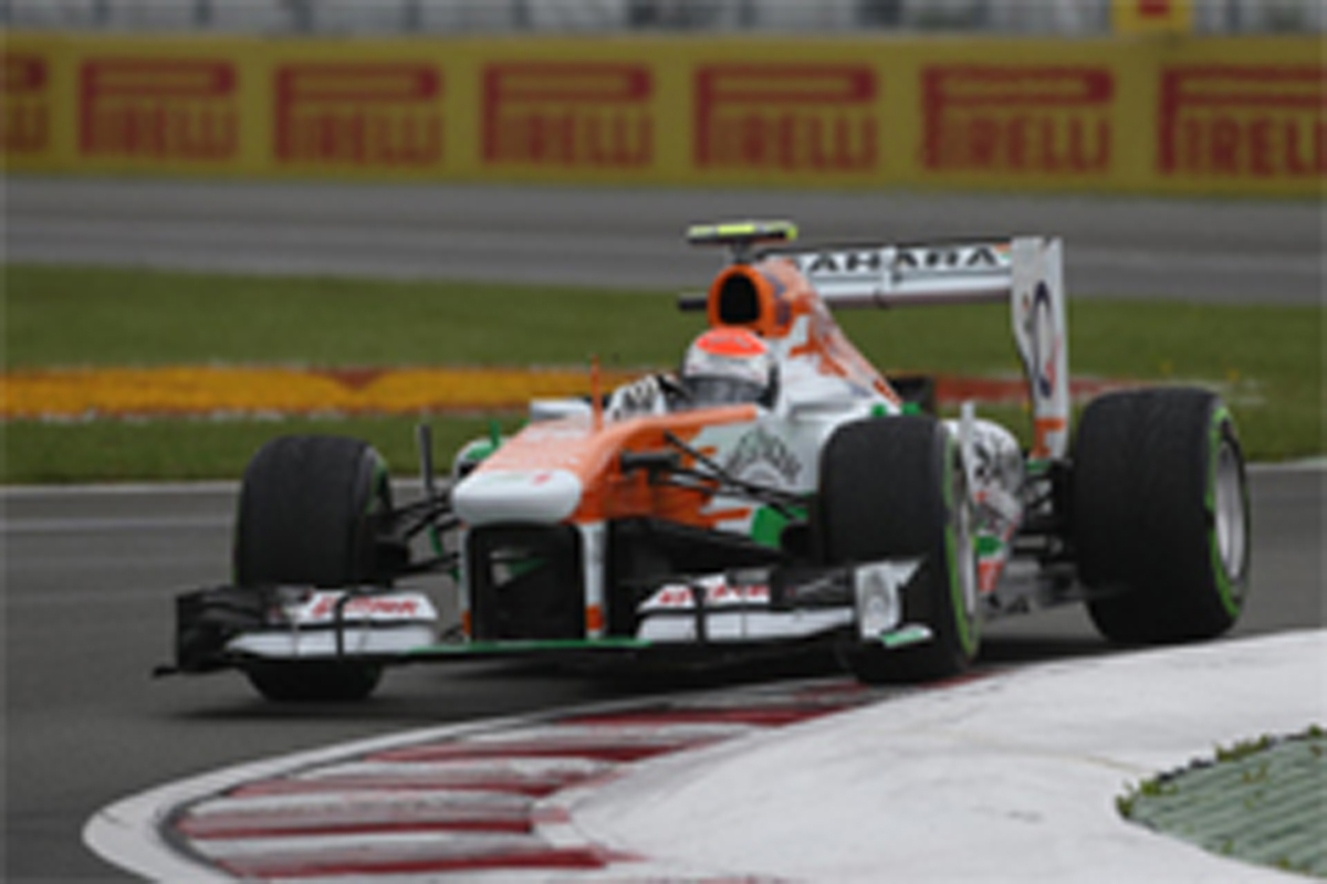 フォース・インディア:スーティルが8番手 (F1カナダGP 予選)