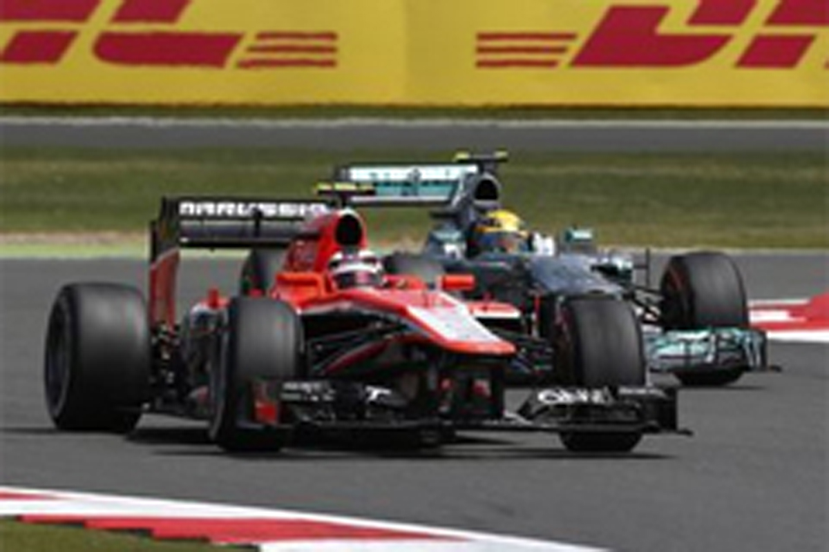 マルシャ:ケータハムとのペースの差に苦戦 (F1イギリスGP)