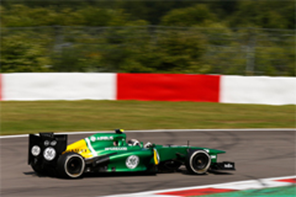 ケータハム:まずはマルシャを上回る (F1ドイツGP 予選)