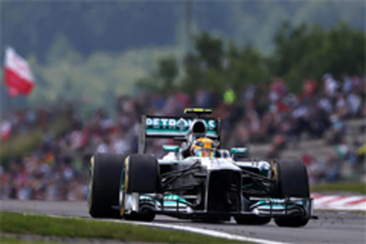 F1ドイツGP 予選:ルイス・ハミルトンがポールポジション