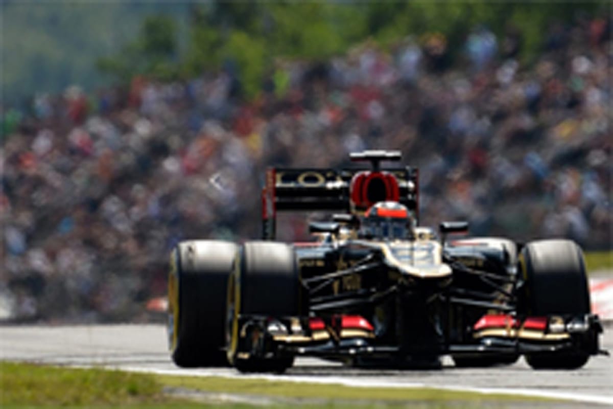 ロータス：キミ・ライコネンが4番手 （F1ドイツGP 予選）