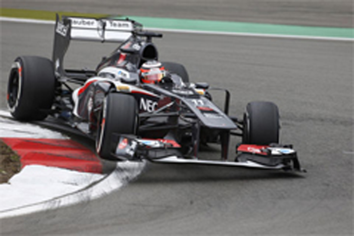 ザウバー：ニコ・ヒュルケンベルグがQ3進出 （F1ドイツGP 予選）