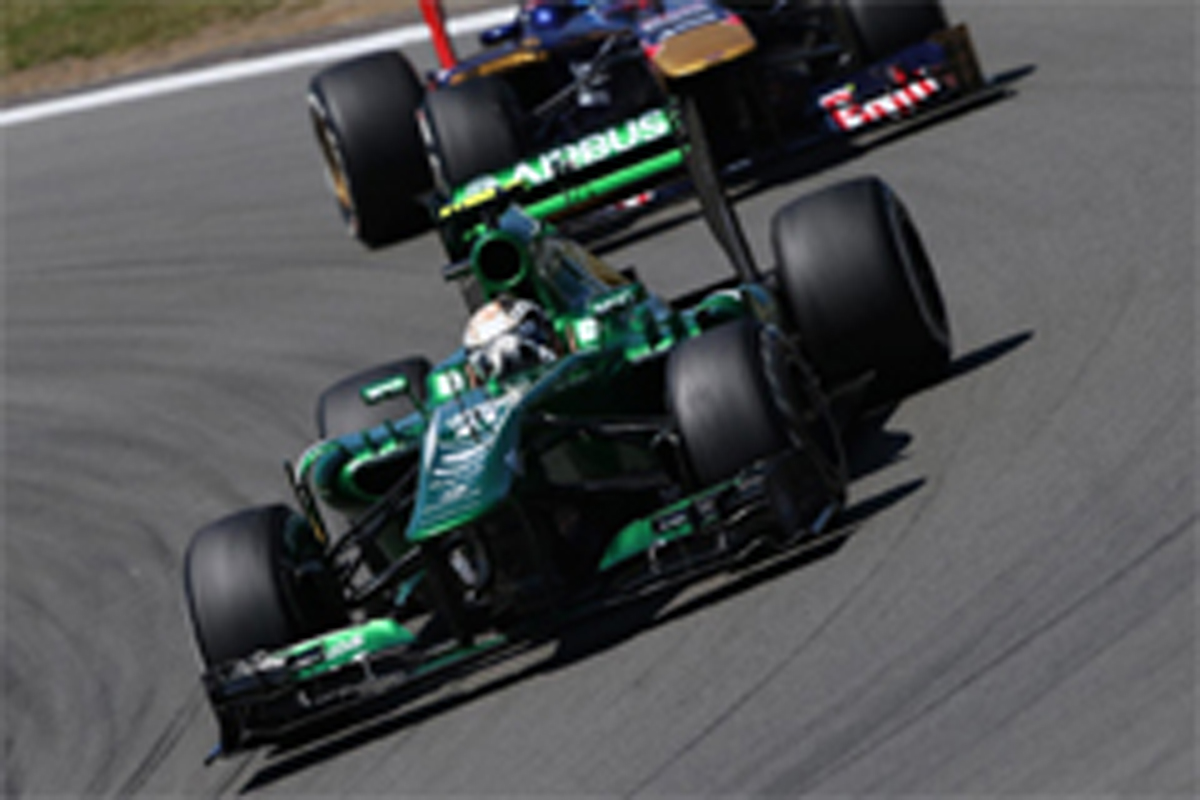 ケータハム:納得のレースでダブル完走 (F1ドイツGP)
