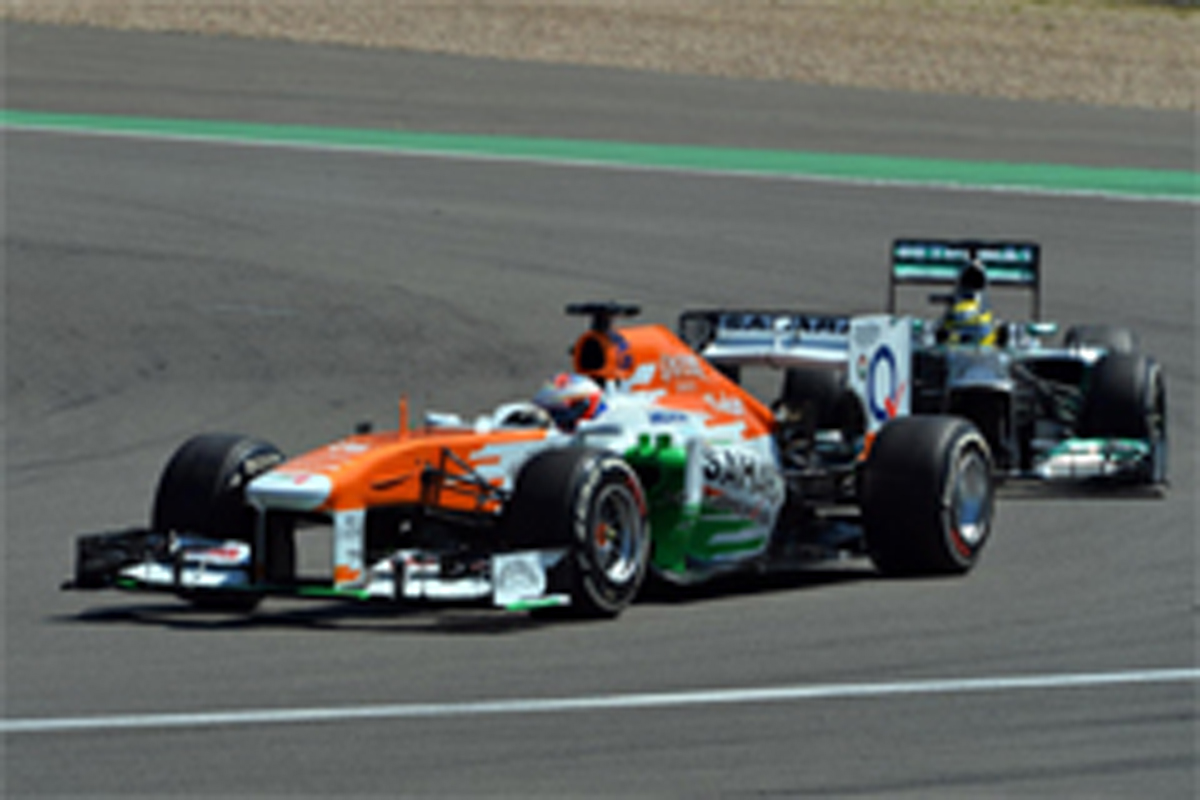 フォース・インディア:失意のノーポイント (F1ドイツGP)