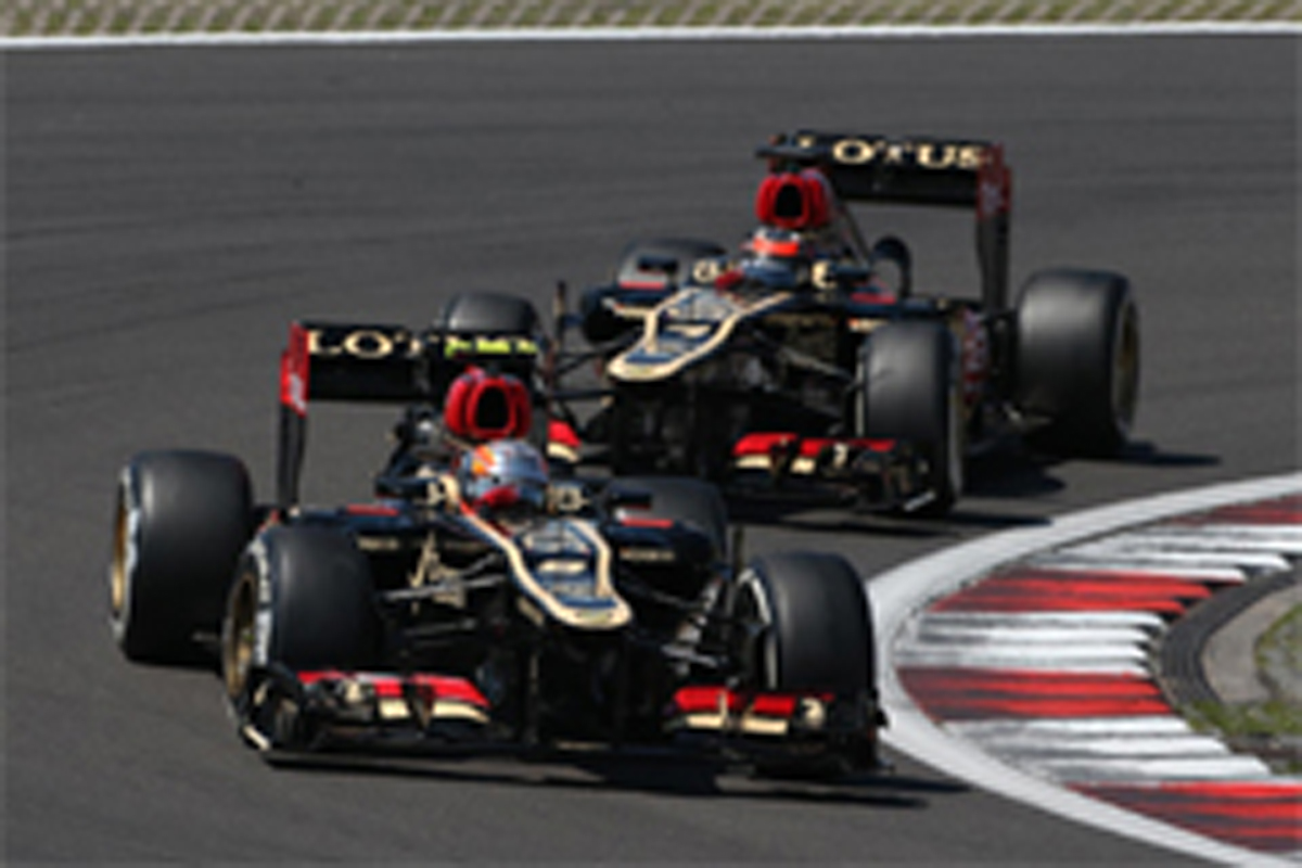 ロータス:優勝には届かずもダブル表彰台 (F1ドイツGP)