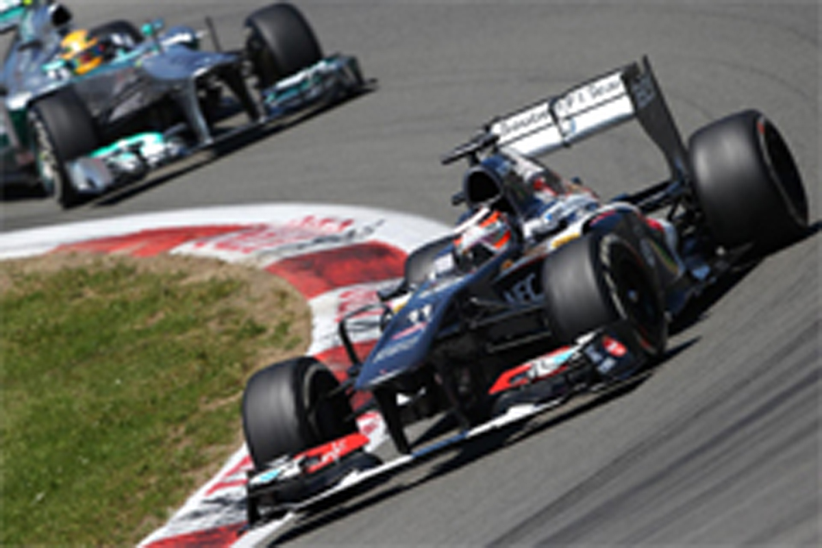 ザウバー:ヒュルケンベルグが母国でポイント獲得 (F1ドイツGP)