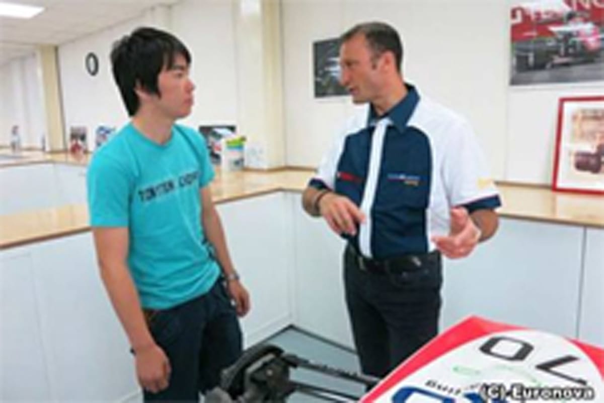 笹原右京、テストで走り込んだミサノに挑む (FR2.0 ALPS)