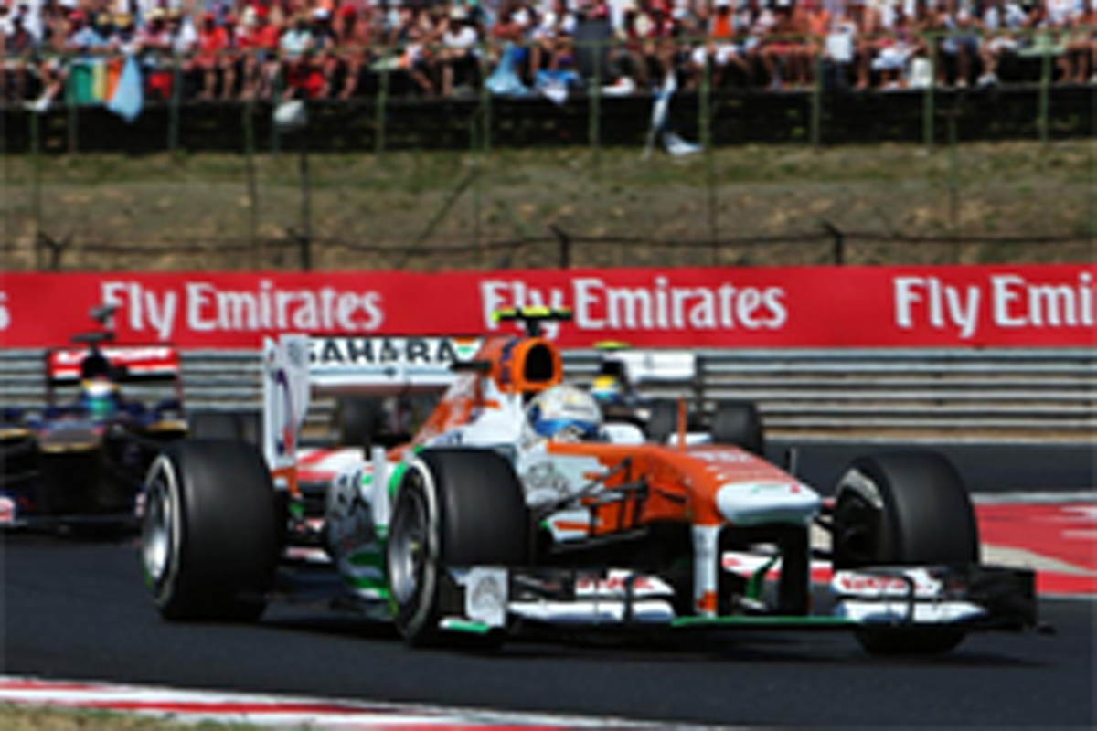 フォース・インディア：同じトラブルでダブルリタイア （F1ハンガリーGP）
