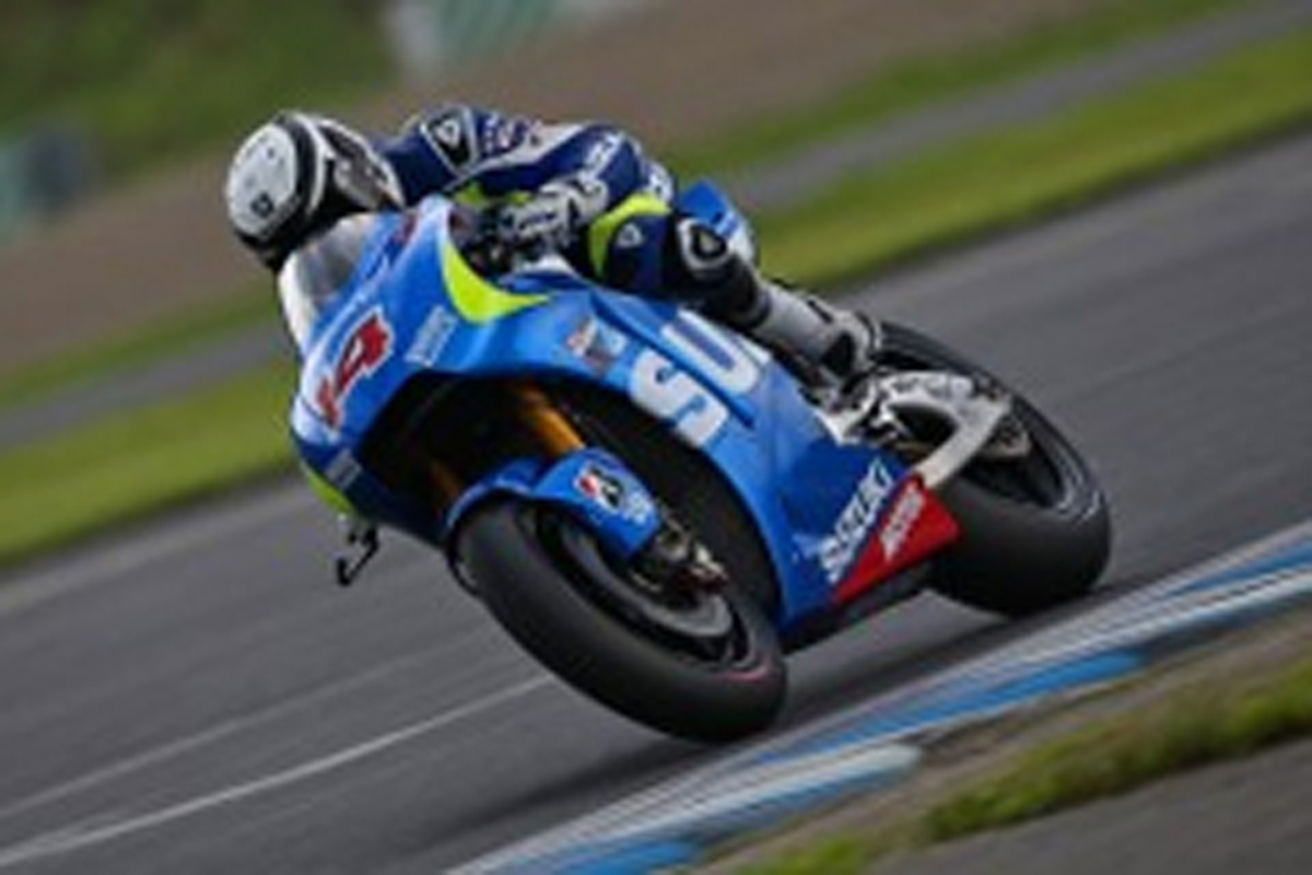 スズキ、2015年のMotoGP復帰にむけてテストを実施