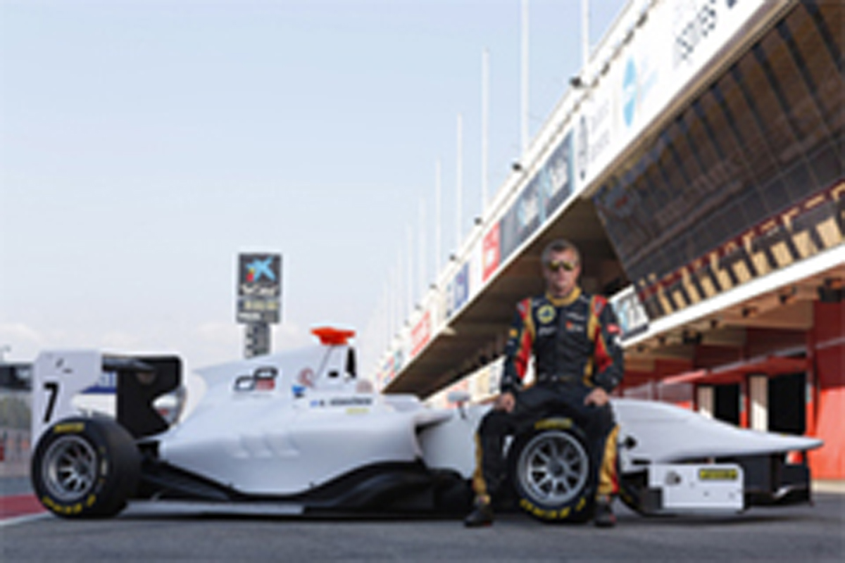 キミ・ライコネン、GP3マシンをテスト