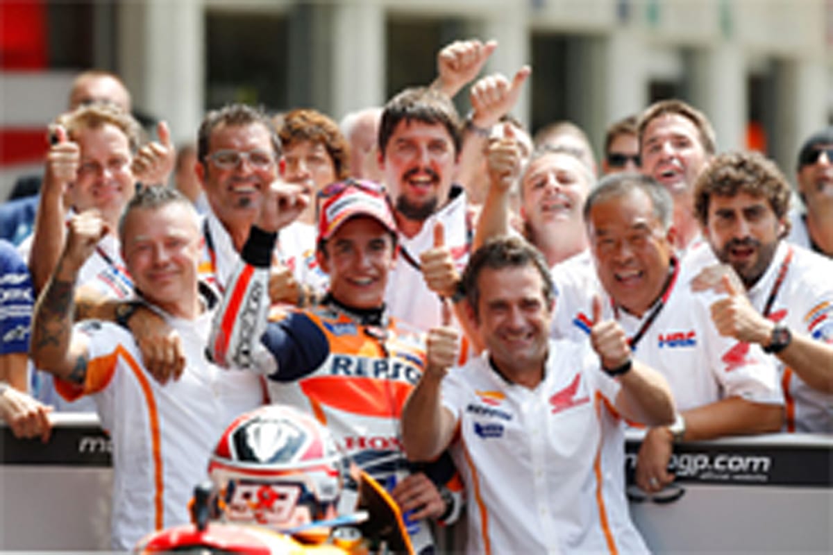 MotoGP:マルク・マルケスが3連勝の今季4勝目で最年少記録樹立