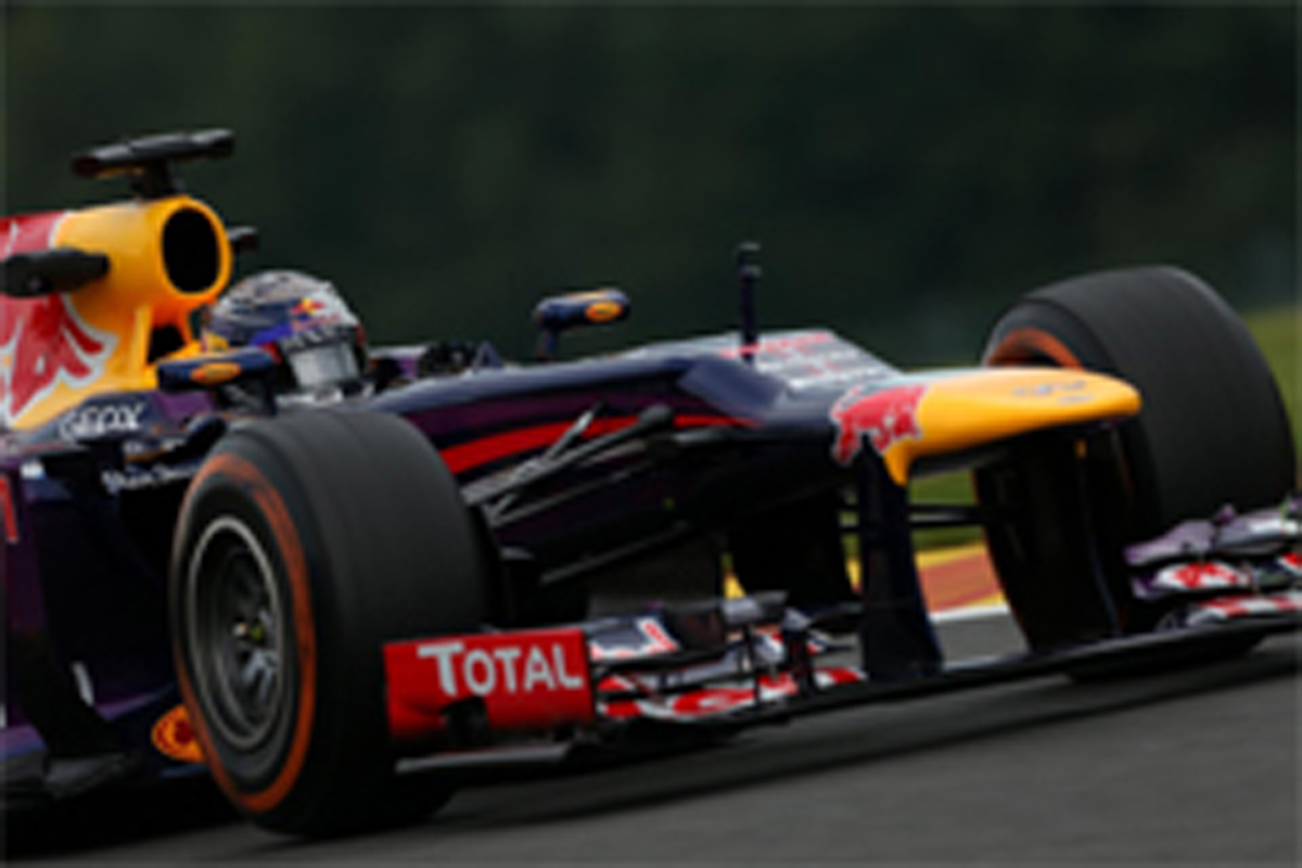 F1ベルギーGP フリー走行2回目：セバスチャン・ベッテルがトップタイム