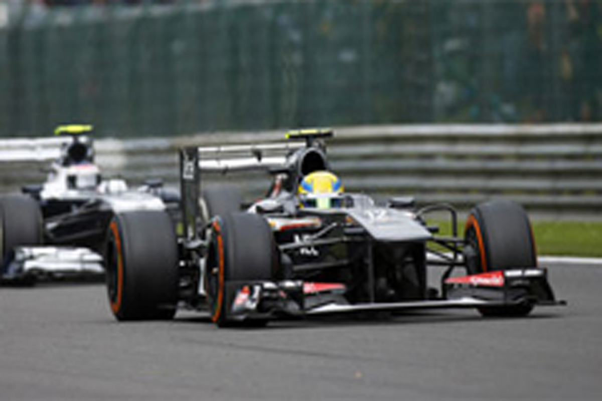 ザウバー:善戦もポイントには届かず (F1ベルギーGP)