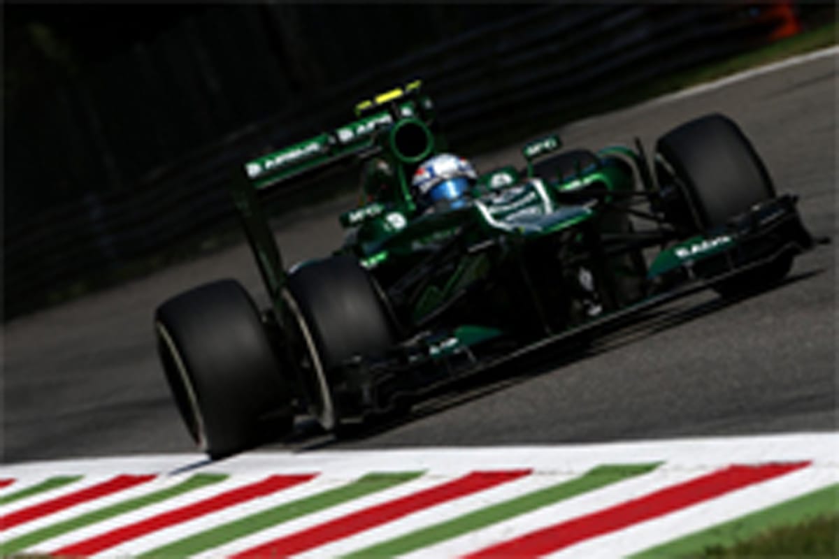 ケータハム:マルシャにコンマ5秒差 (F1イタリアGP 予選)