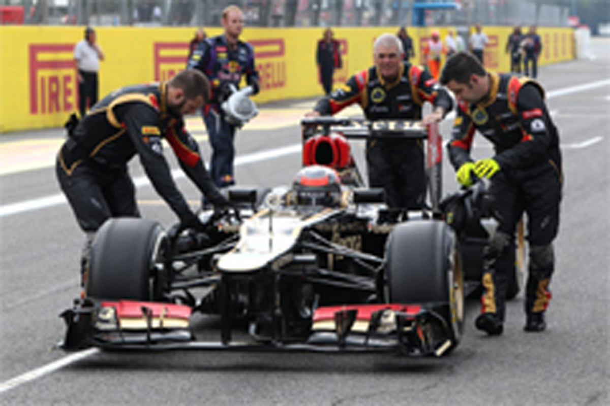 ロータス:キミ・ライコネンがノーポイント (F1イタリアGP)