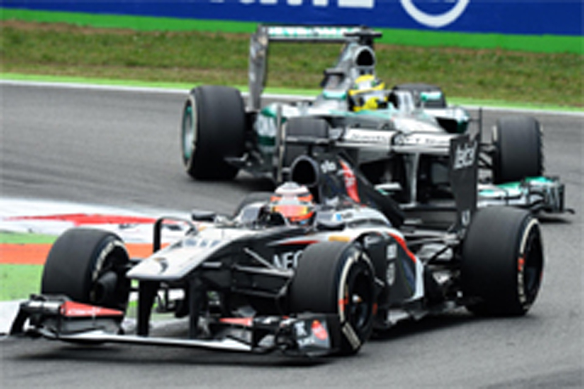 ザウバー:ニコ・ヒュルケンベルグが5位入賞 (F1イタリアGP)