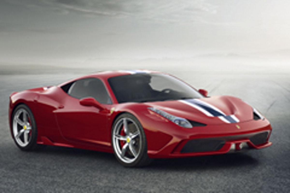フェラーリ、458スペチアーレを発表
