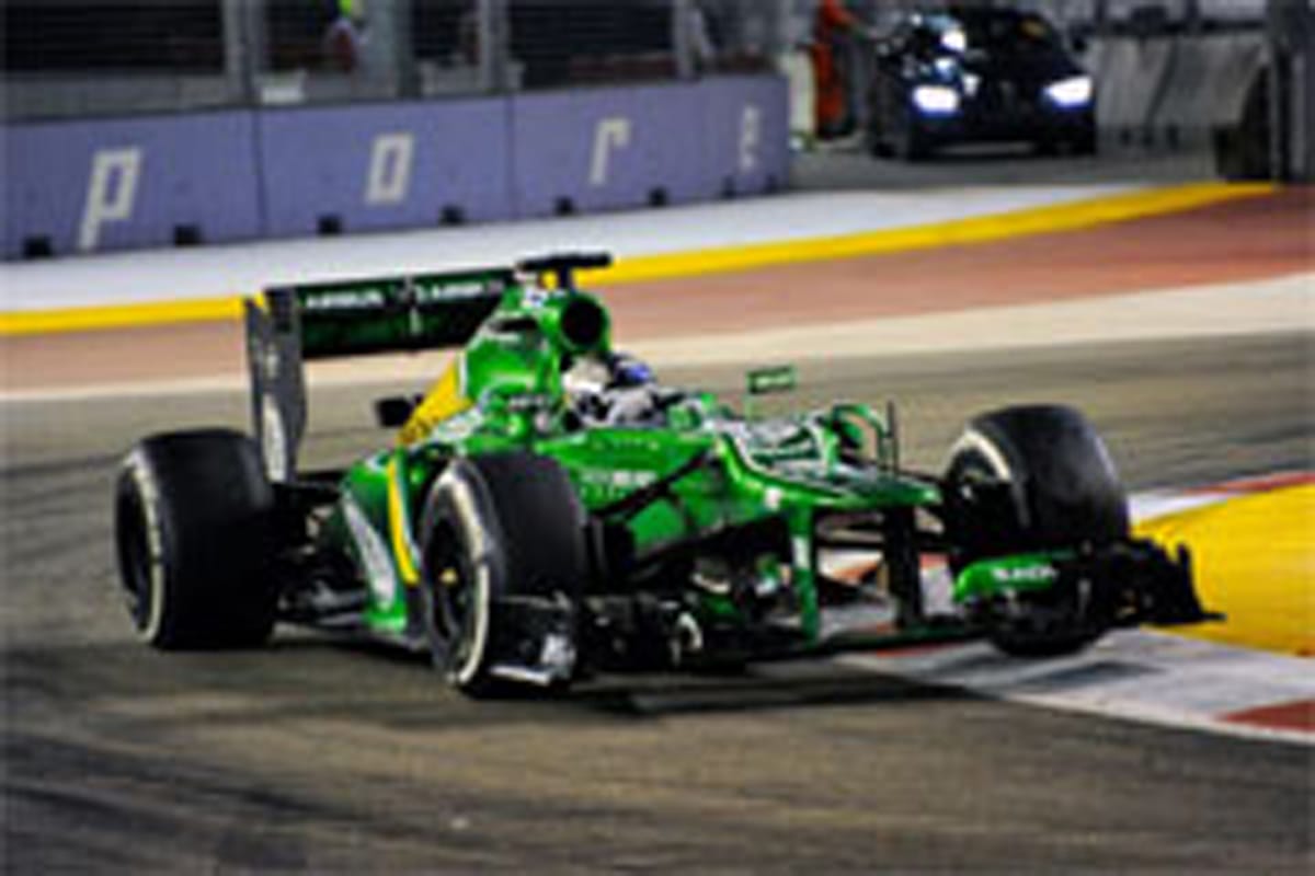 ケータハム:F1シンガポールGP 初日のコメント
