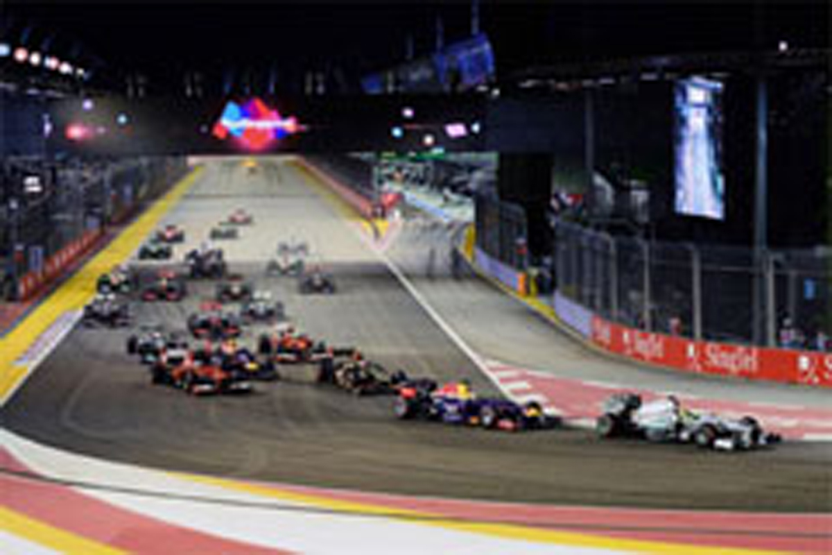 F1シンガポールGP 結果：セバスチャン・ベッテルが3連勝