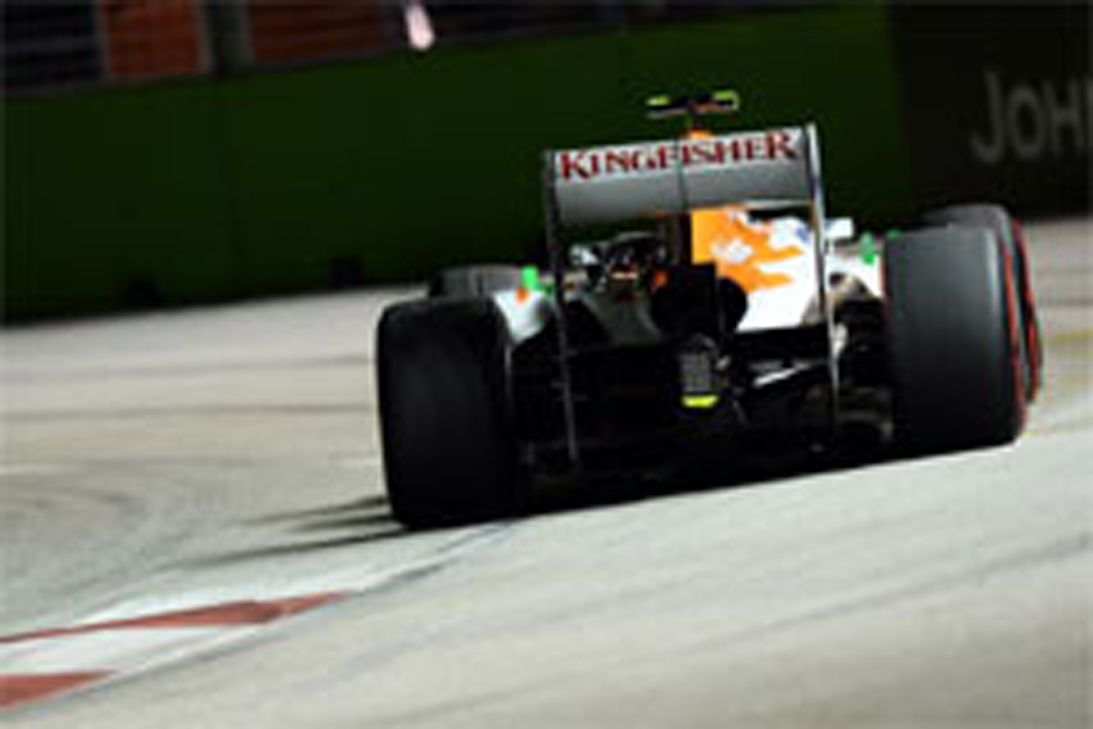 フォース・インディア:スピード不足に落胆 (F1シンガポールGP予選)