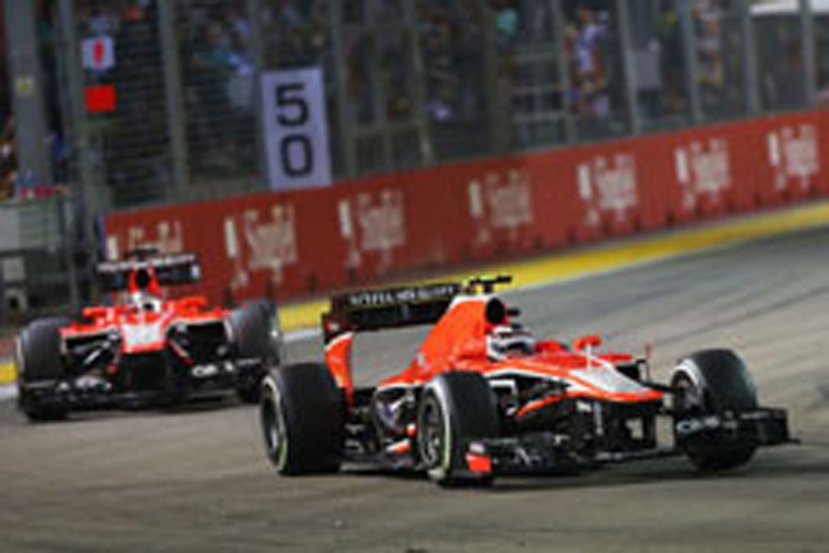 マルシャ：コンストラクターズ10位を守る （F1シンガポールGP）