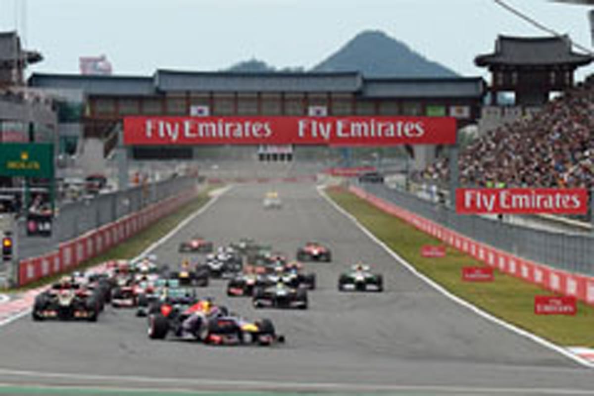 F1韓国GP 結果：セバスチャン・ベッテルが優勝で4連勝