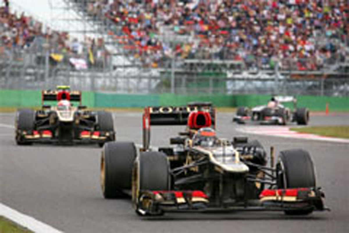 ロータス：チームメイトバトルでダブル表彰台 （F1韓国GP）
