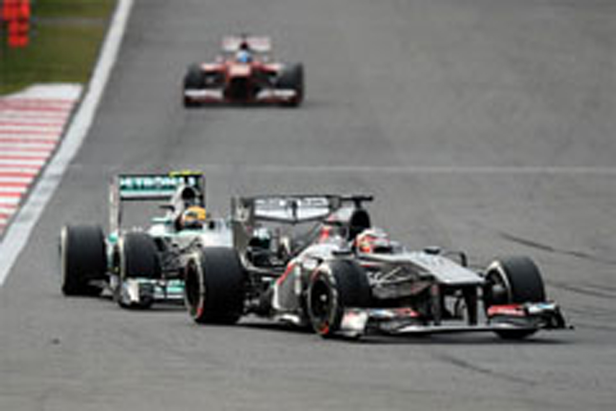ザウバー：ヒュルケンベルグが自己最高位タイの4位 （F1韓国GP）