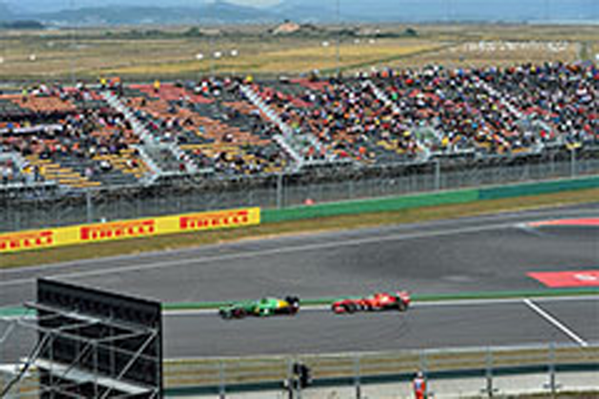 F1韓国GP、過去最低の入場者数