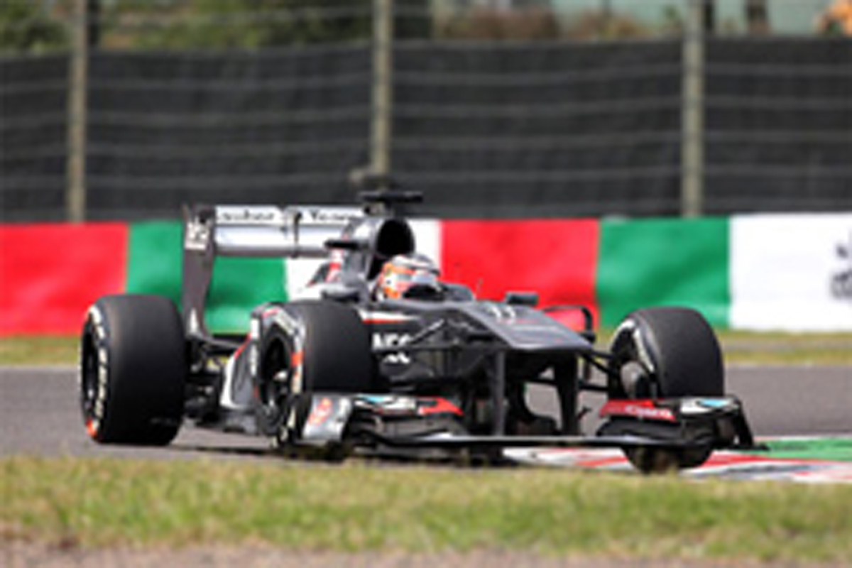 ザウバー:ニコ・ヒュルケンベルグが7番手 (F1日本GP 予選)
