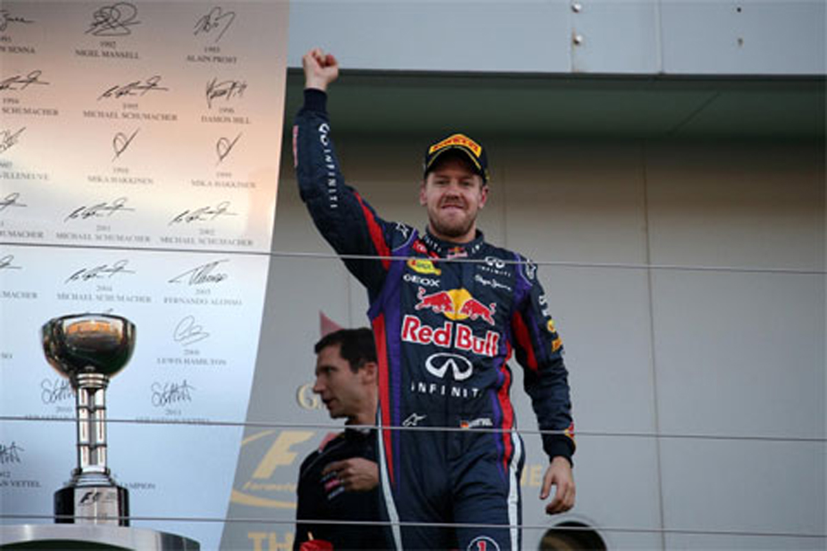 セバスチャン・ベッテル、次戦5位以内でタイトル獲得