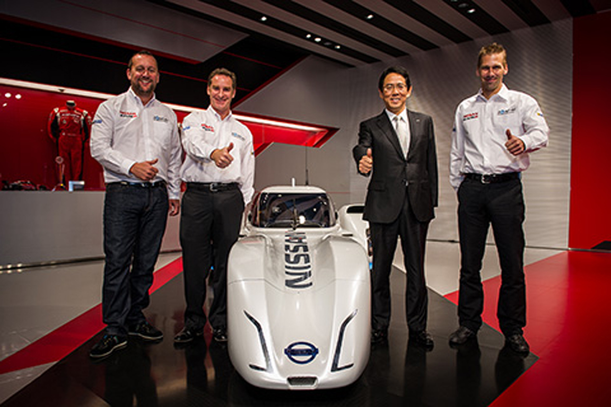 日産、電力駆動レーシングカー「Nissan ZEOD RC」を日本初公開