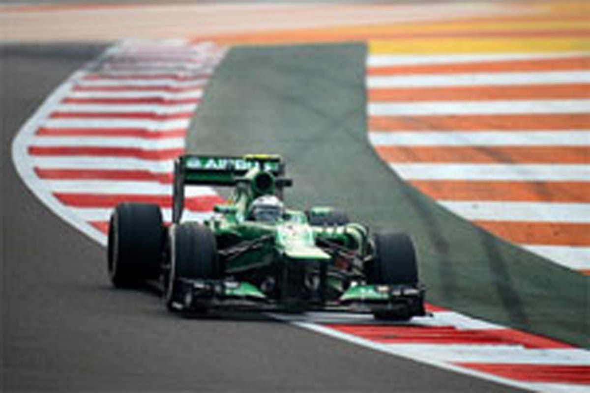 ケータハム:レースでの挽回を目指す (F1インド GP予選)