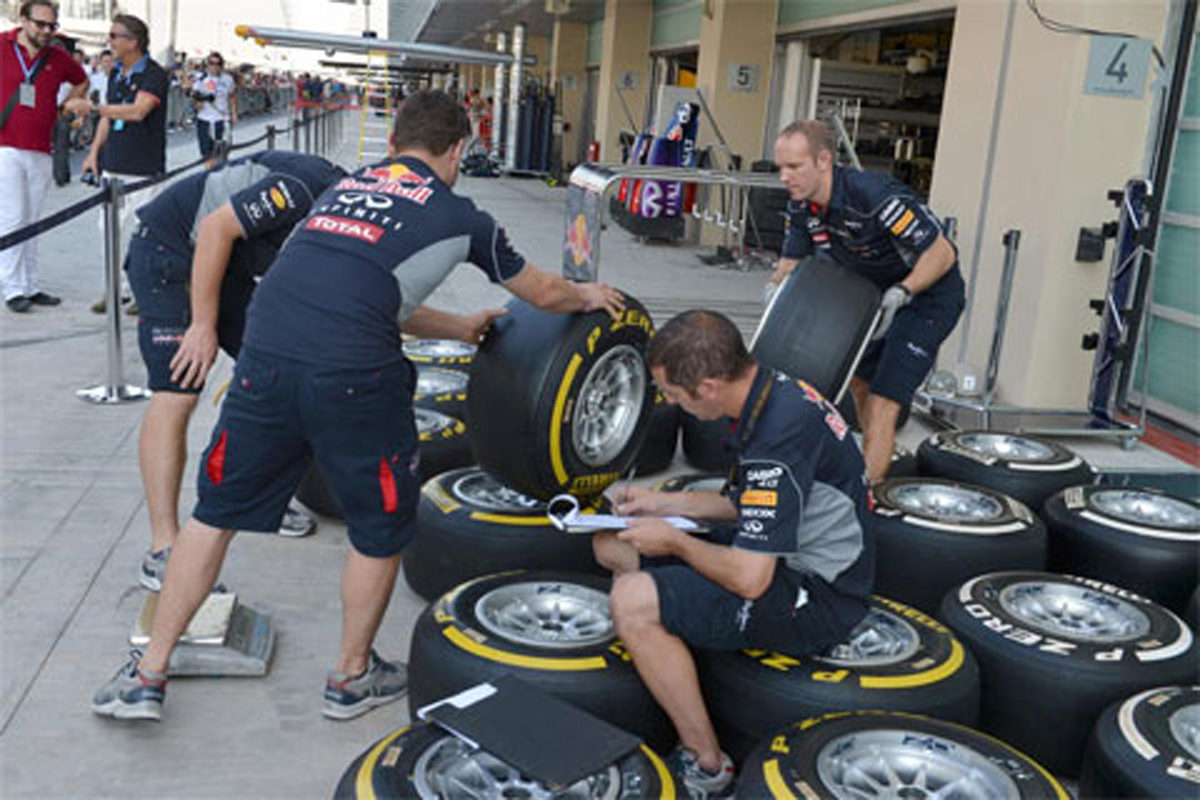 ピレリ:F1アブダビGP 金曜フリー走行レポート