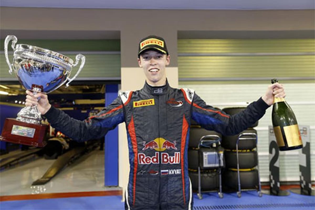 ダニール・クビアト、GP3のチャンピオンを獲得